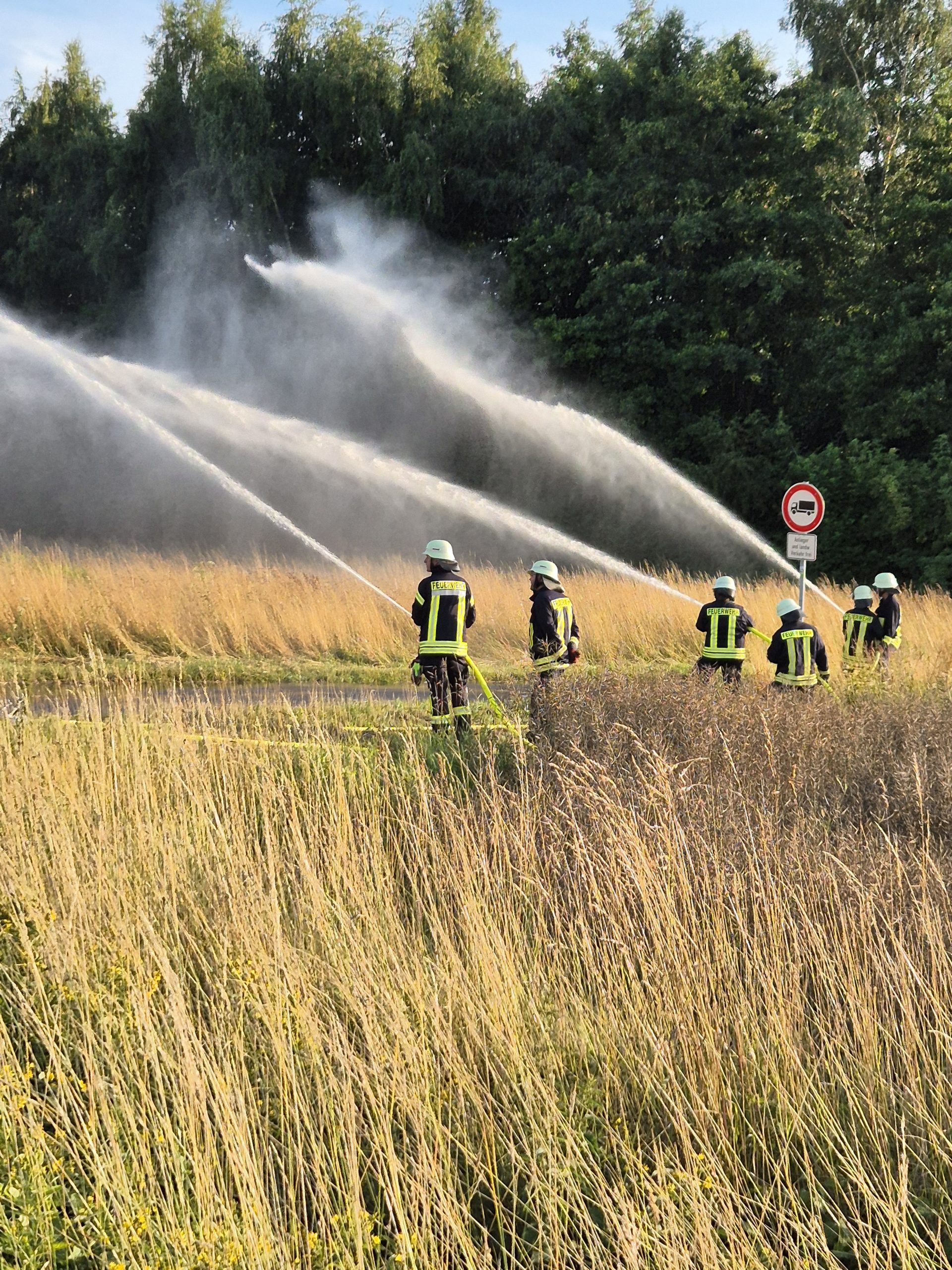 Mehr über den Artikel erfahren Übungsdienst: Wasserförderung lange Wegstrecke